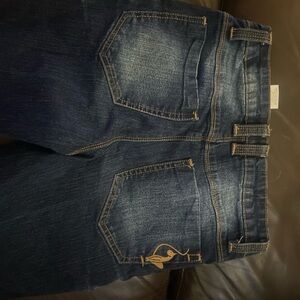 Baby Phat Dark Blue Women's carpi pants